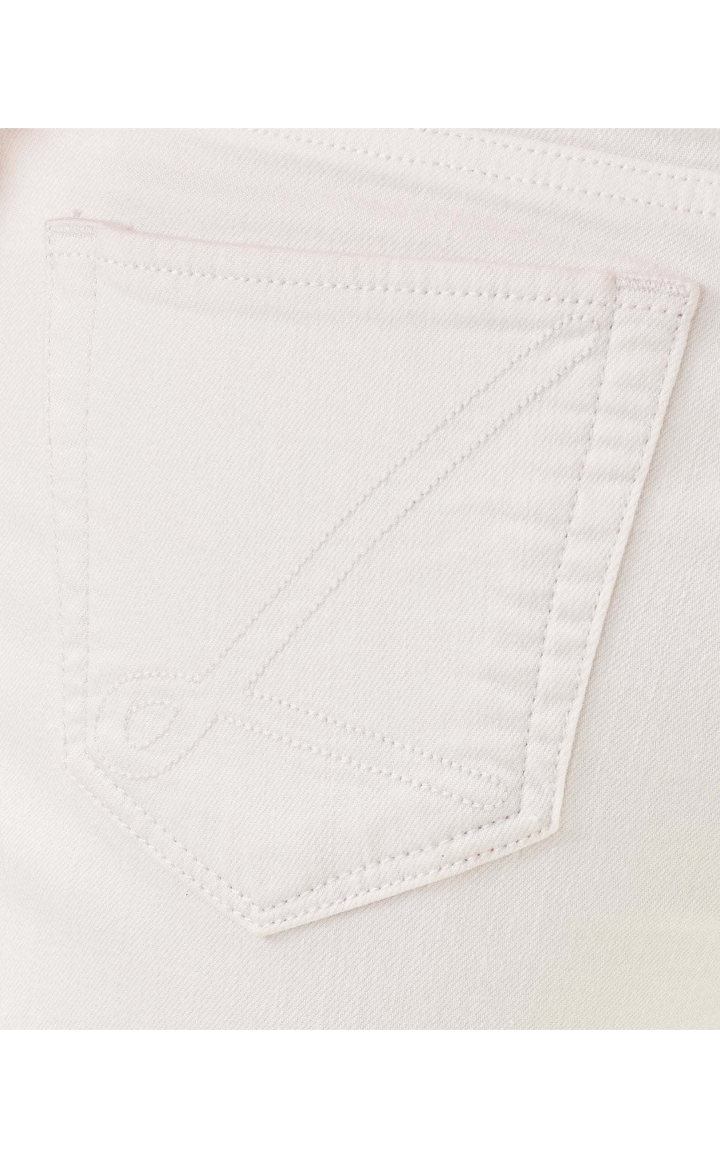 Aniston High Rise Straight Leg Pant - Resort White