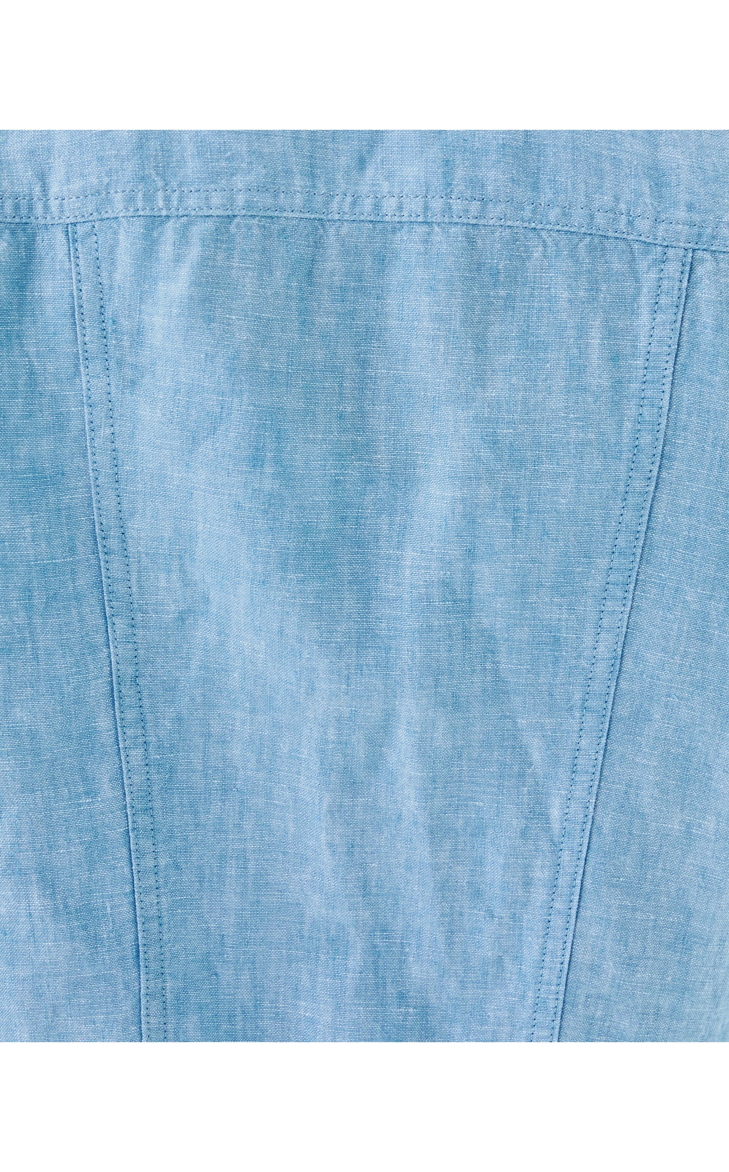 Seaspray Linen Jacket - Blue Peri X Resort White