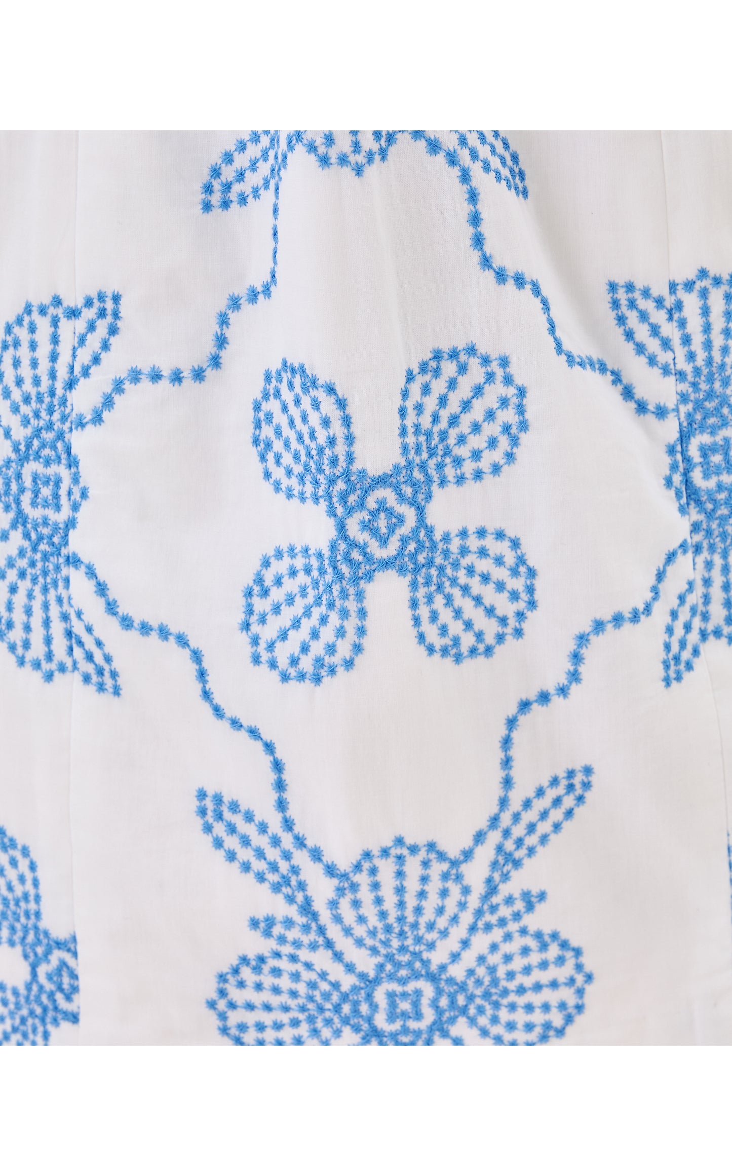 Fiesta Dress - Al Fresco Dot Embroidery