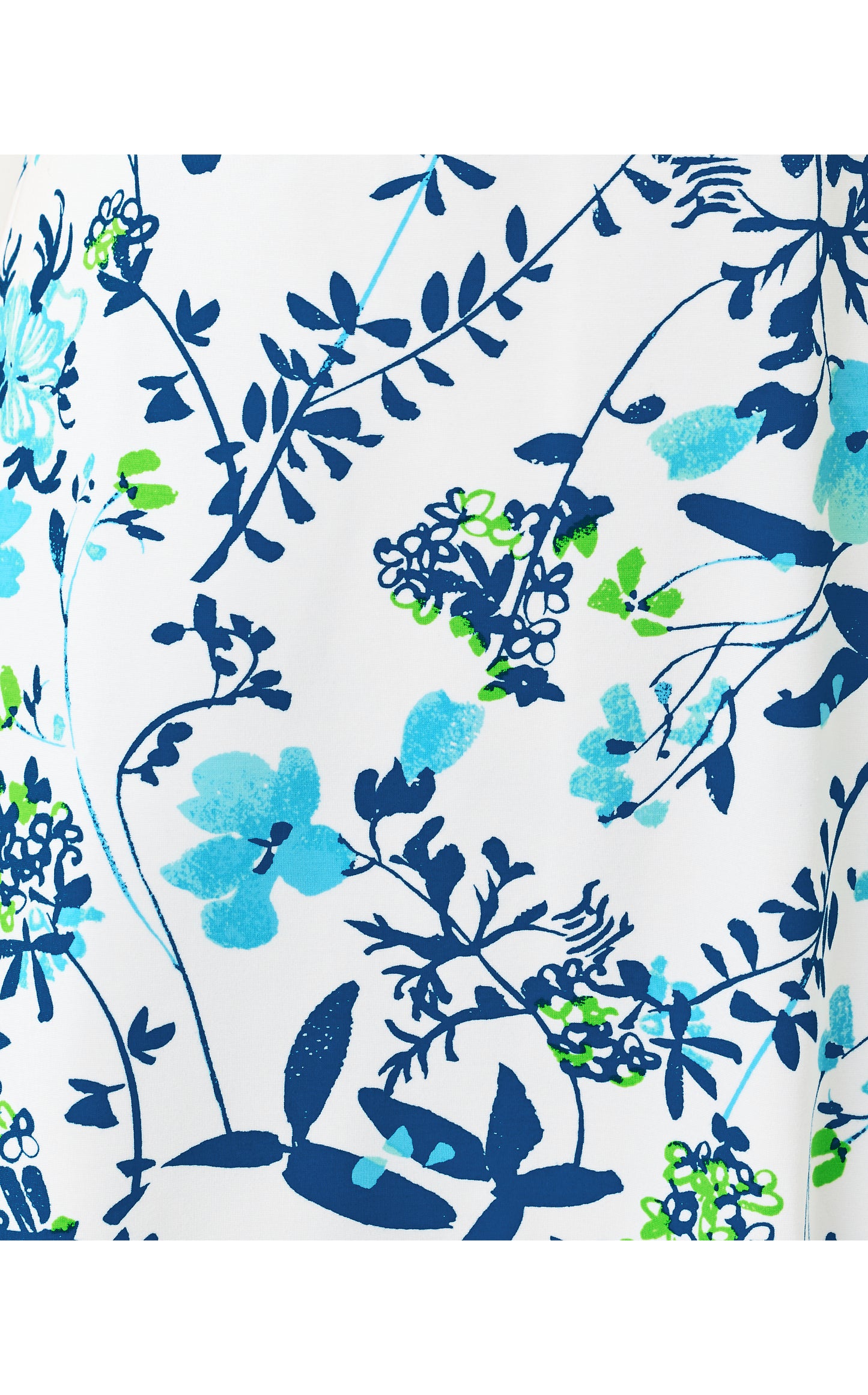 Janine Skirted Romper - Resort White Sea Blooms