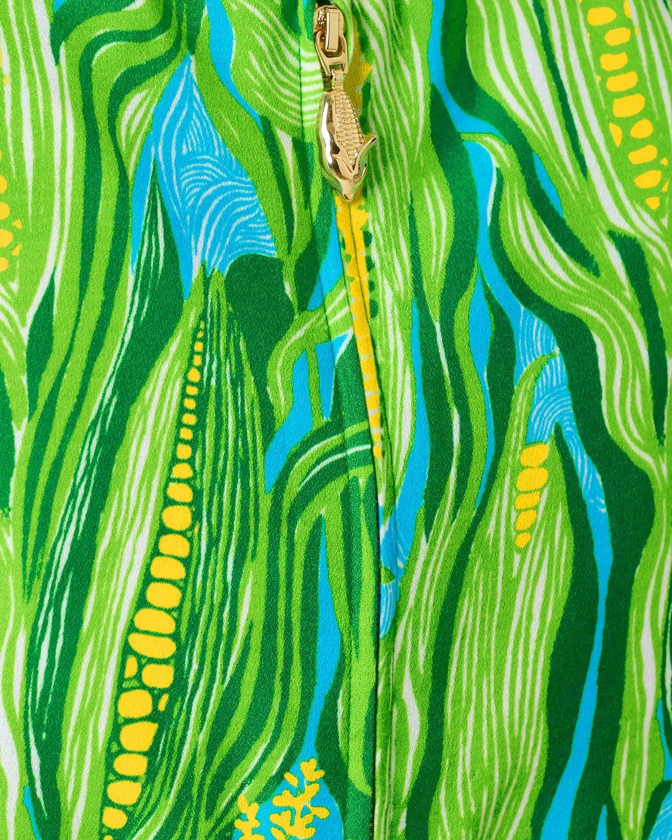 Aisling Shift Romper - Turquoise Tide Sweet Corn Engineered Romper