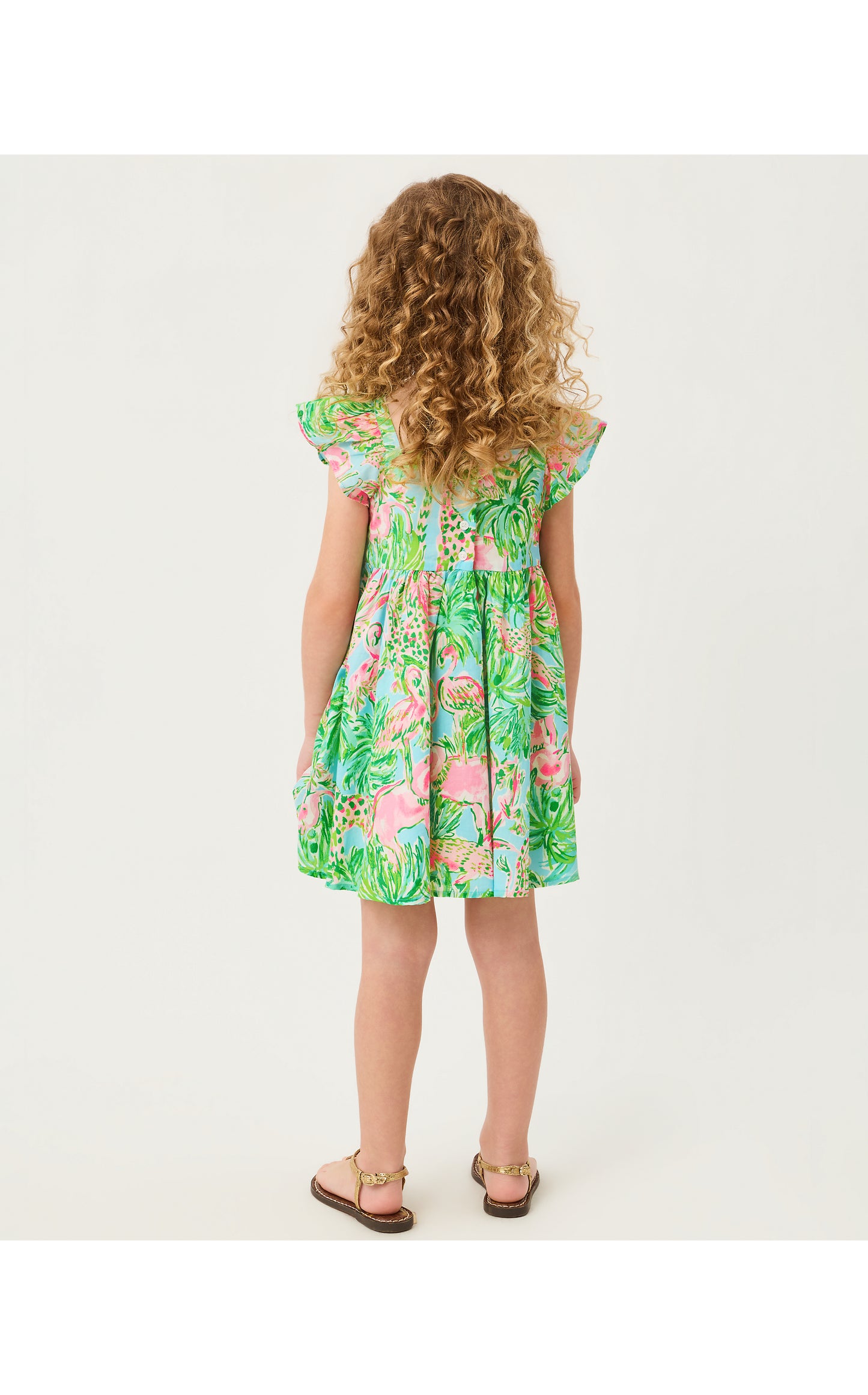 Lilly Pulitzer X Janie and Jack - Anika Bow Dress - Multi On Parade