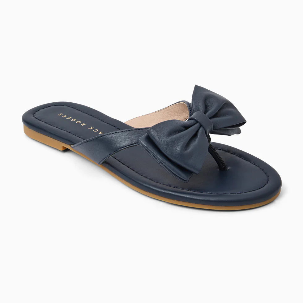 Vannah Bow Sandal - Midnite