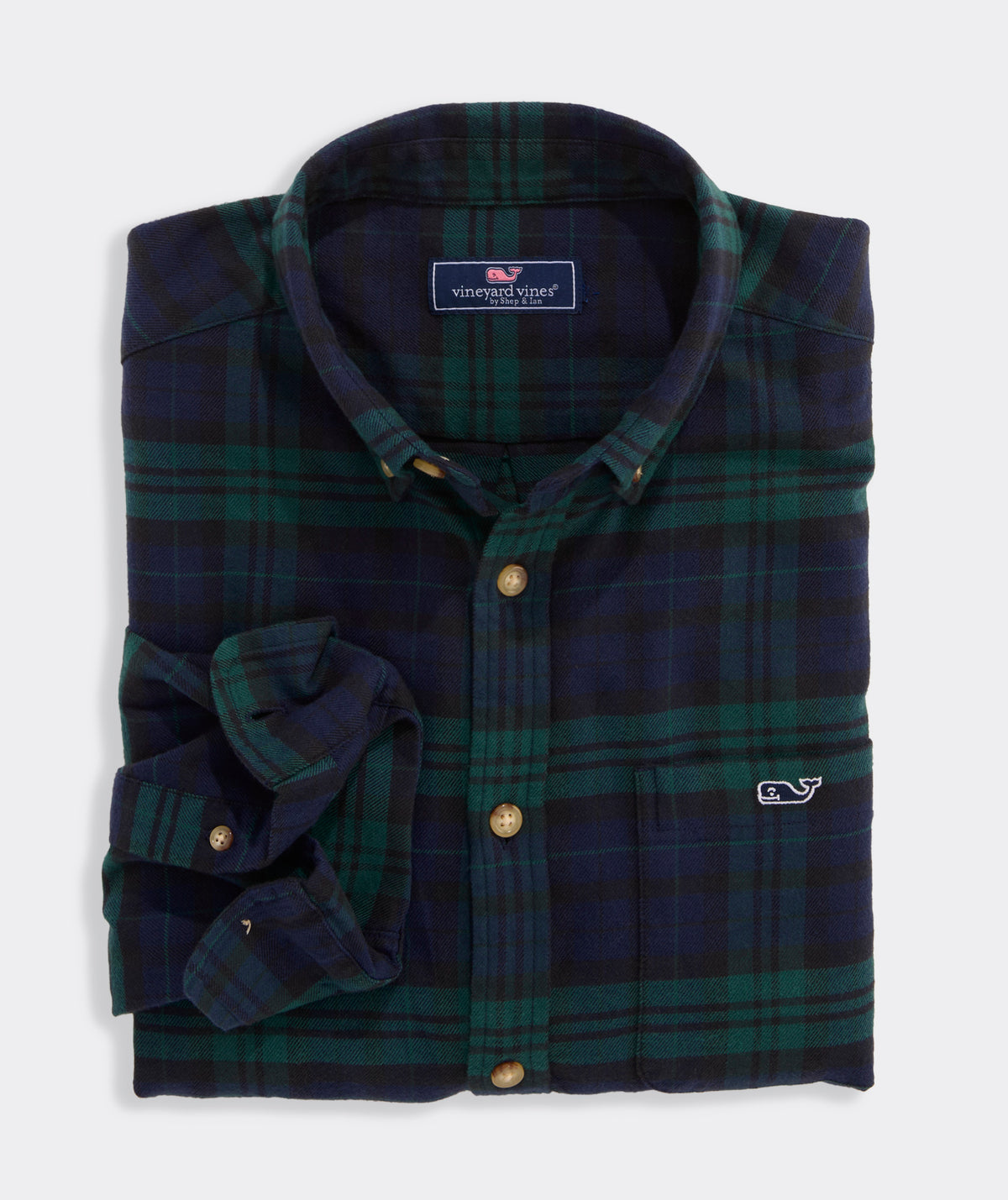 Noel Blackwatch Vineyard Flannel Shirt