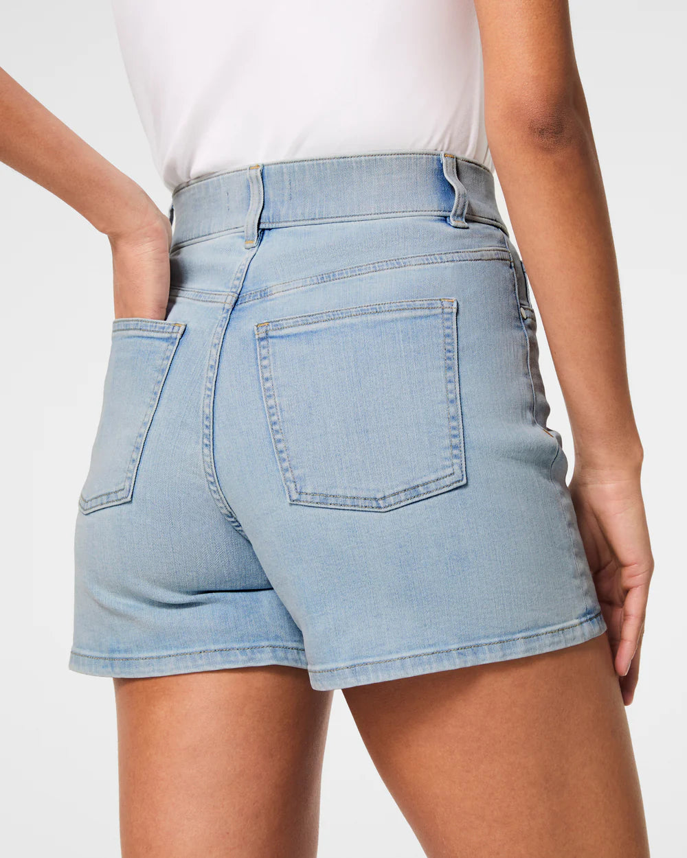 SPANXshape™ EveryWear Jean Short, 5" - Tidal Blue