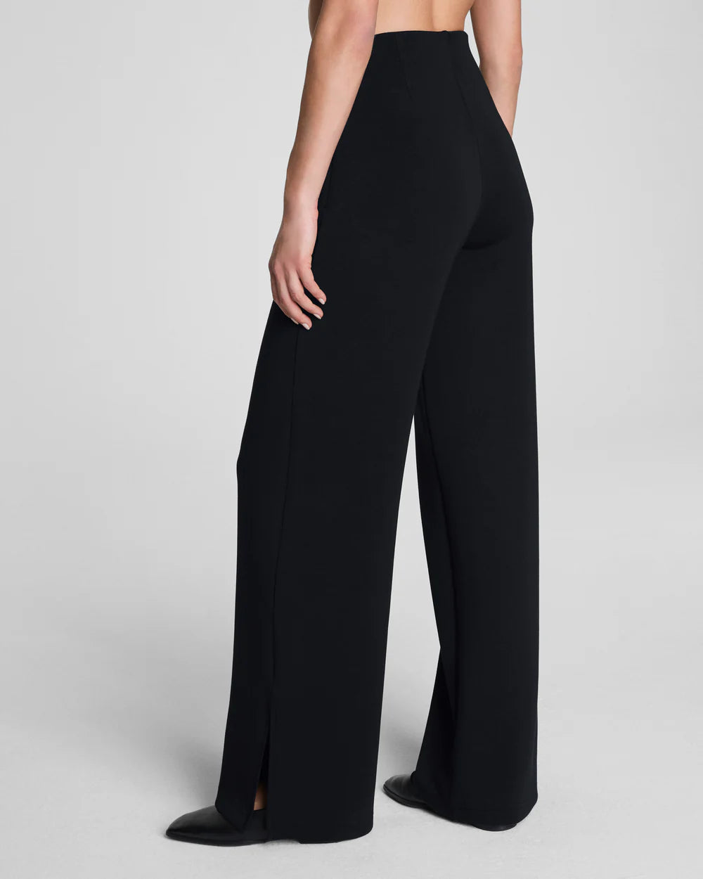 SPANX AirEssentials® Zero Waistband Wide Leg Pant - Very Black