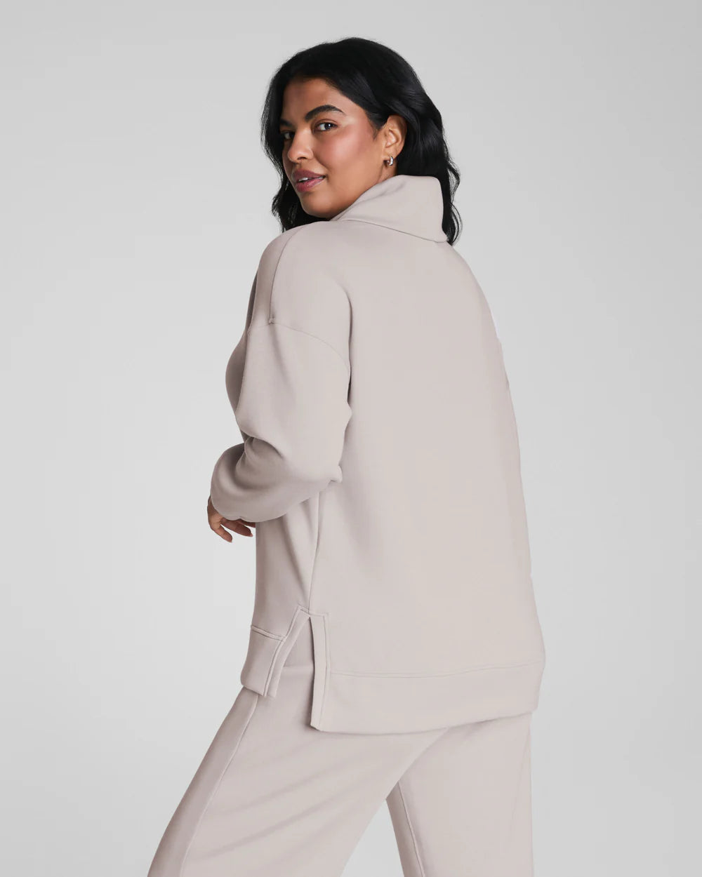 SPANX AirEssentials® Turtleneck Tunic - French Grey