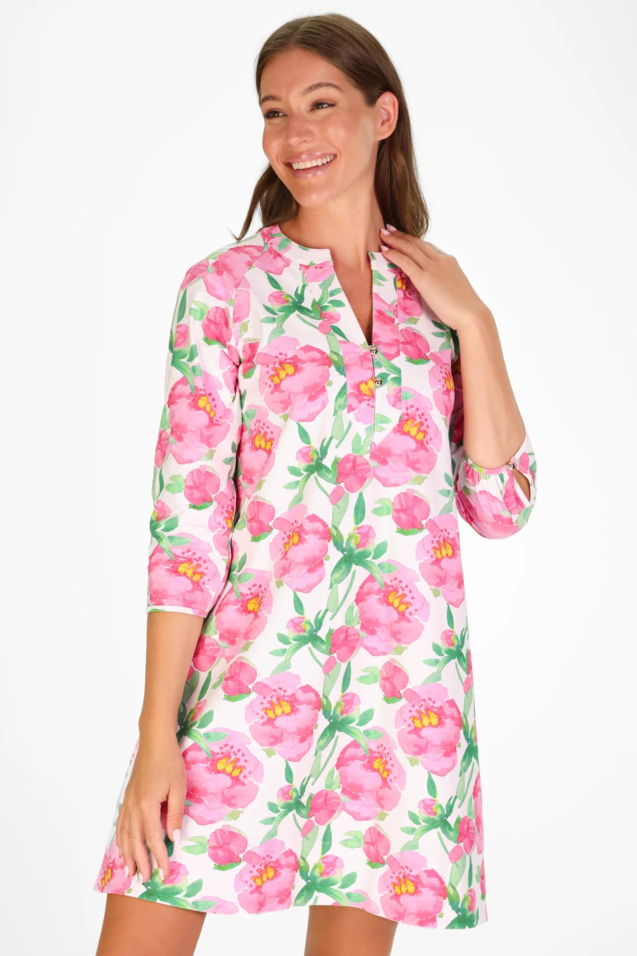 Sam Dress - Painted Peony