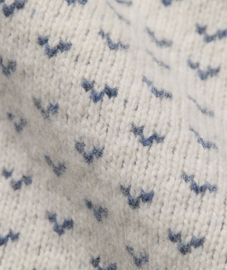 Wool Blend Fair Isle Sweater