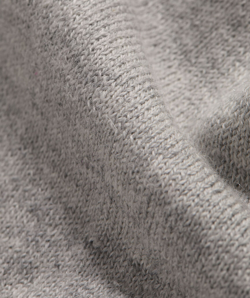 Cotton Cashmere Heritage Crewneck Sweater - Light Gray Heather