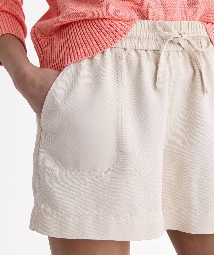 Frankie Pull-On Shorts - Stone