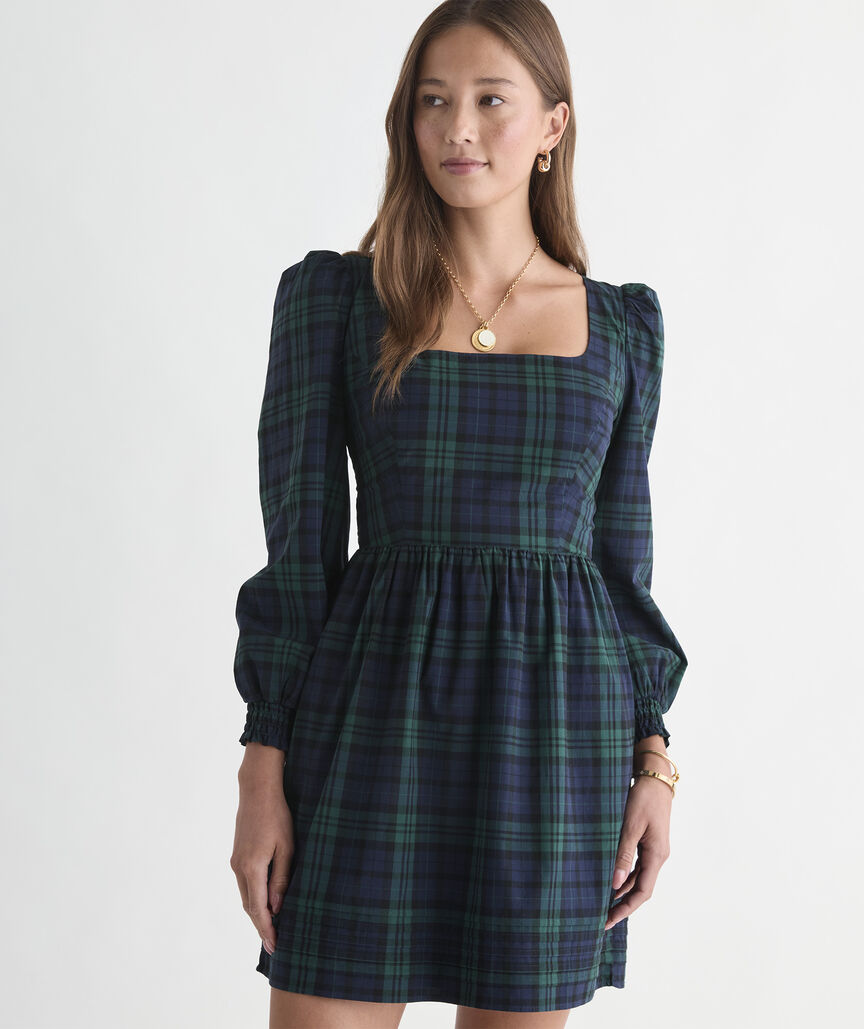 Findley Dress - Blackwatch