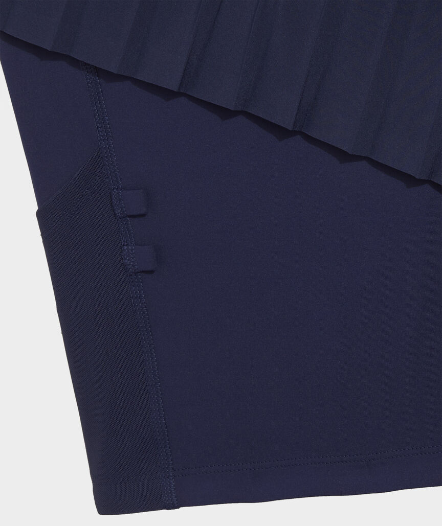 Performance SeaBreeze Pleated Skort - Nautical Navy