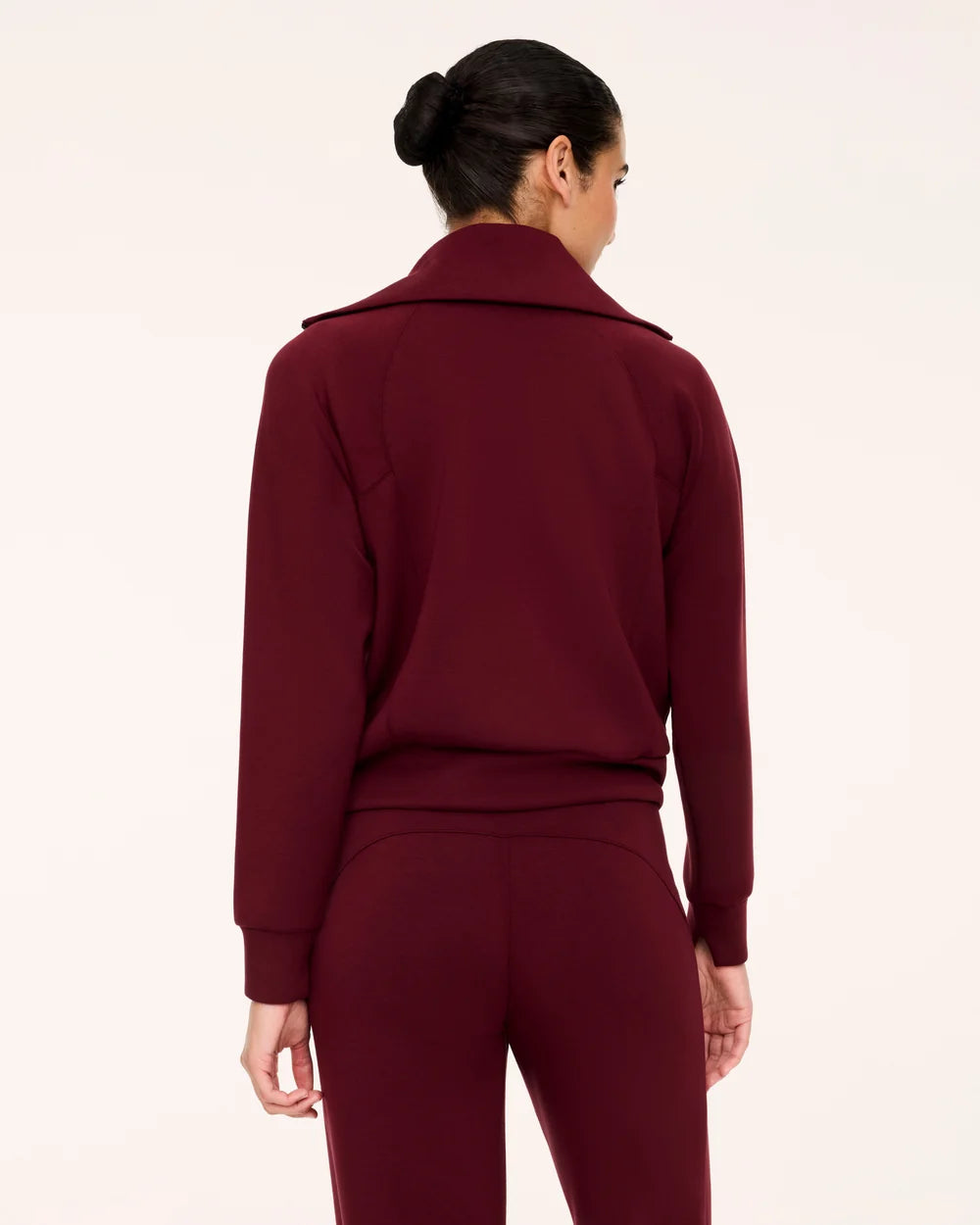 SPANX AirEssentials® Half Zip - Vino