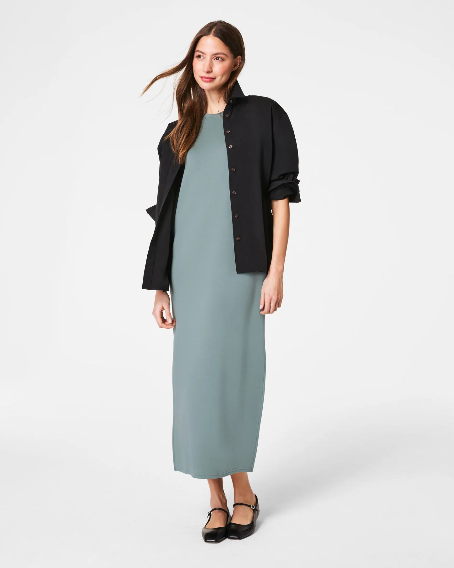 SPANX® AirEssentials Maxi Dress - Fennel