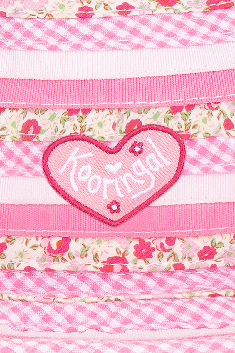 Sweetheart Wide Brim Hat - Pink