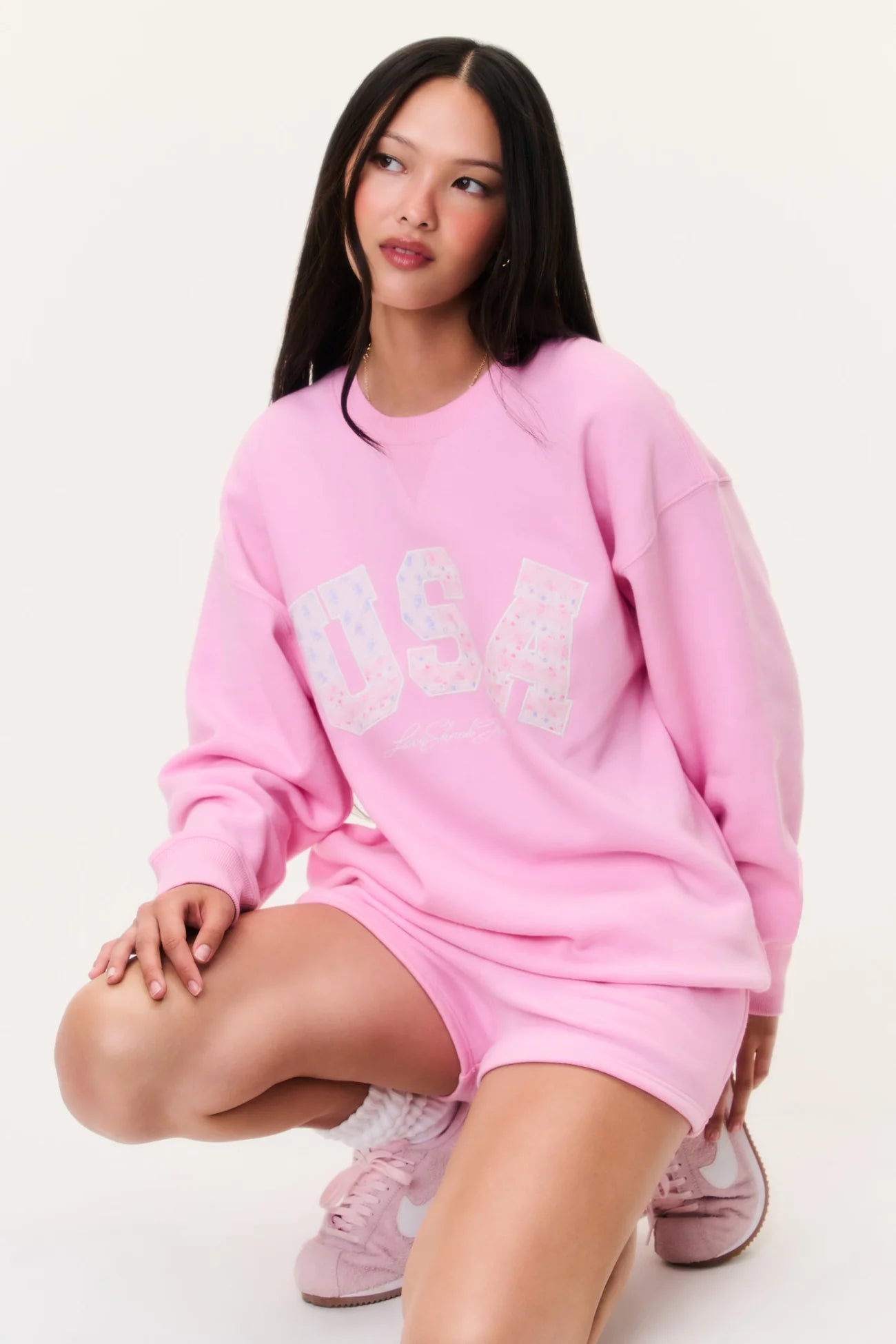 Palo USA Fleece Pullover - Sunbeam Pink