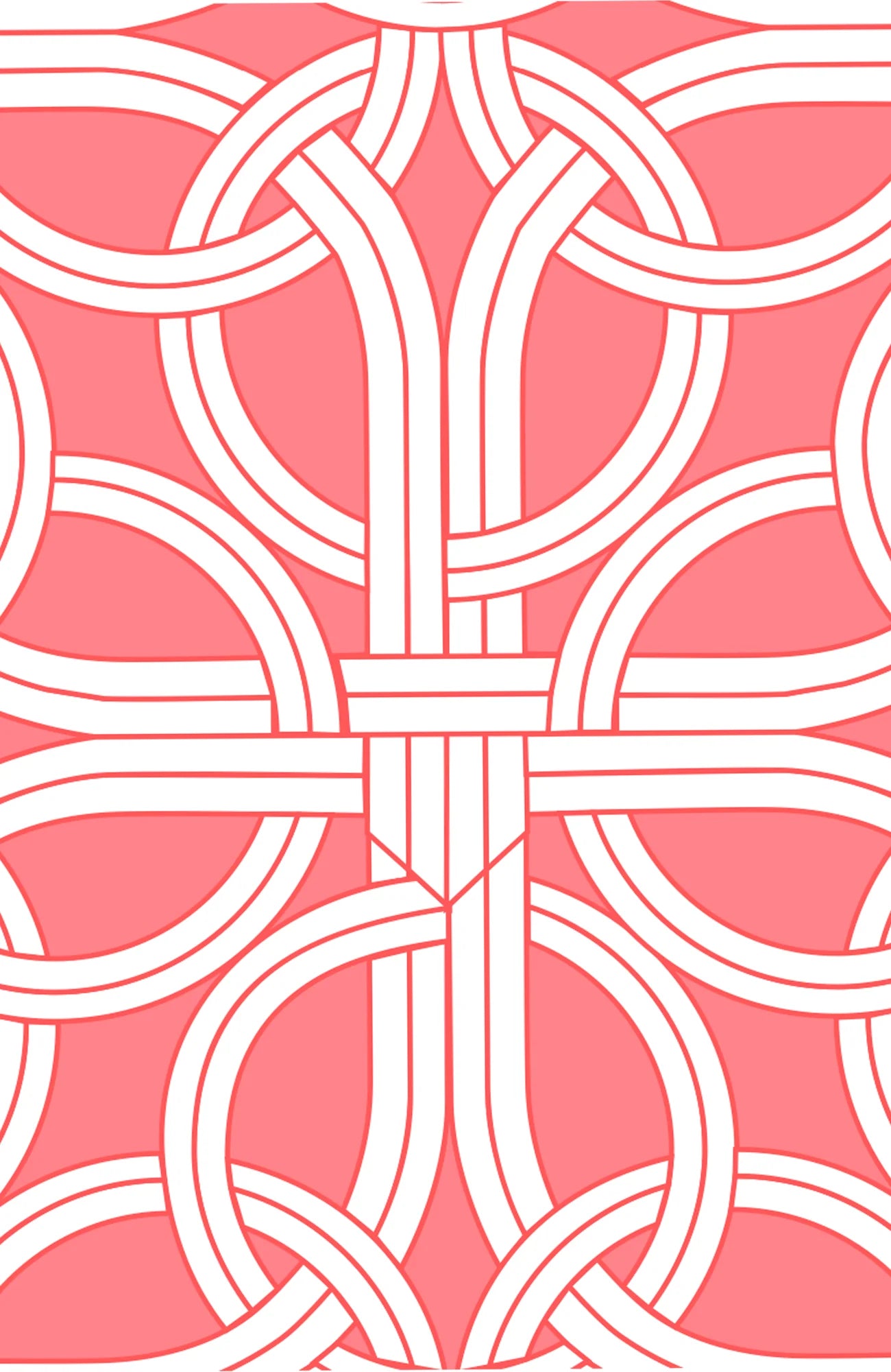 Gripeless Pull On Pants - Ring Toss in Melon