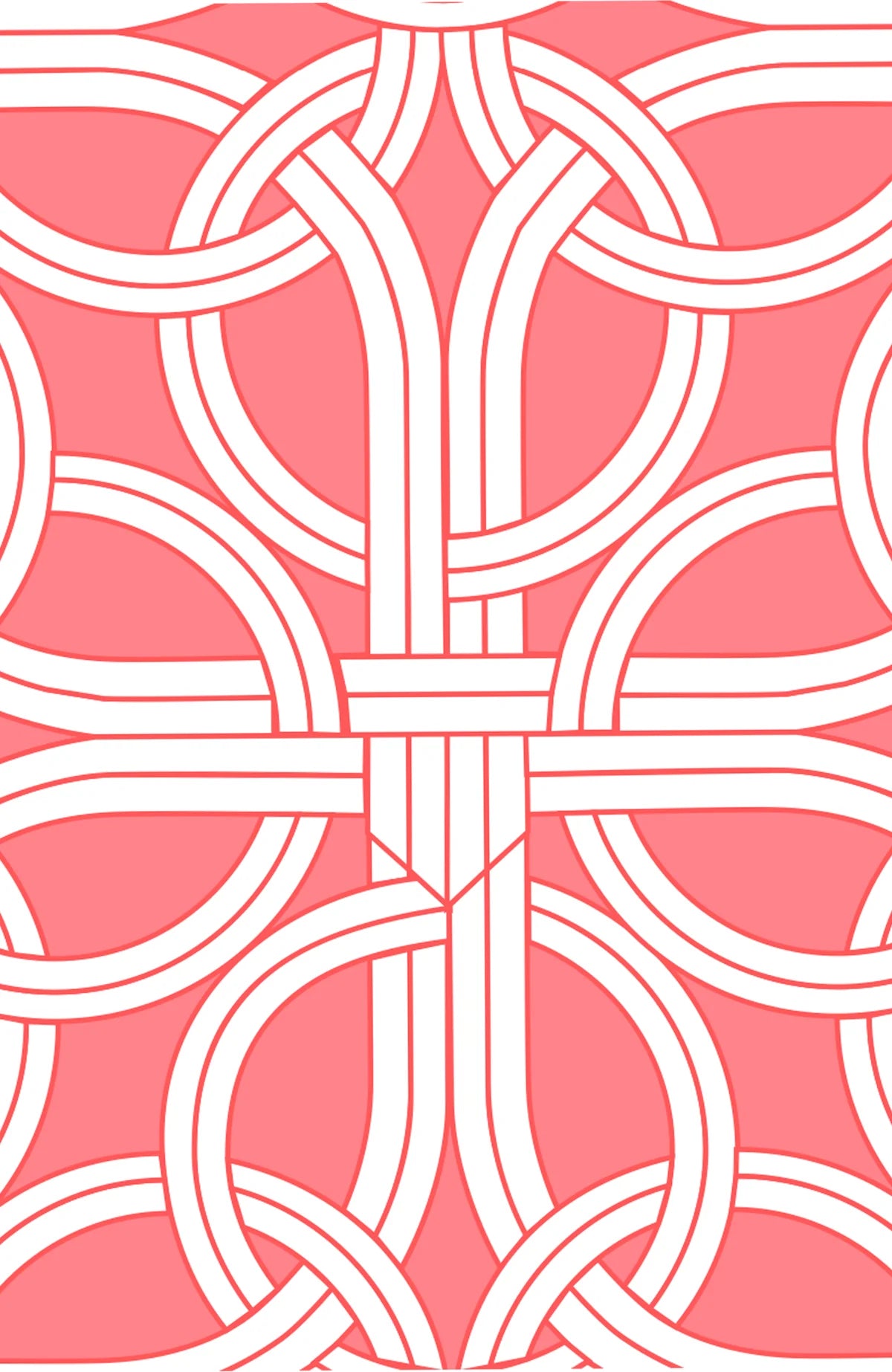 Puff Sleeve Top in Melon Ring Toss