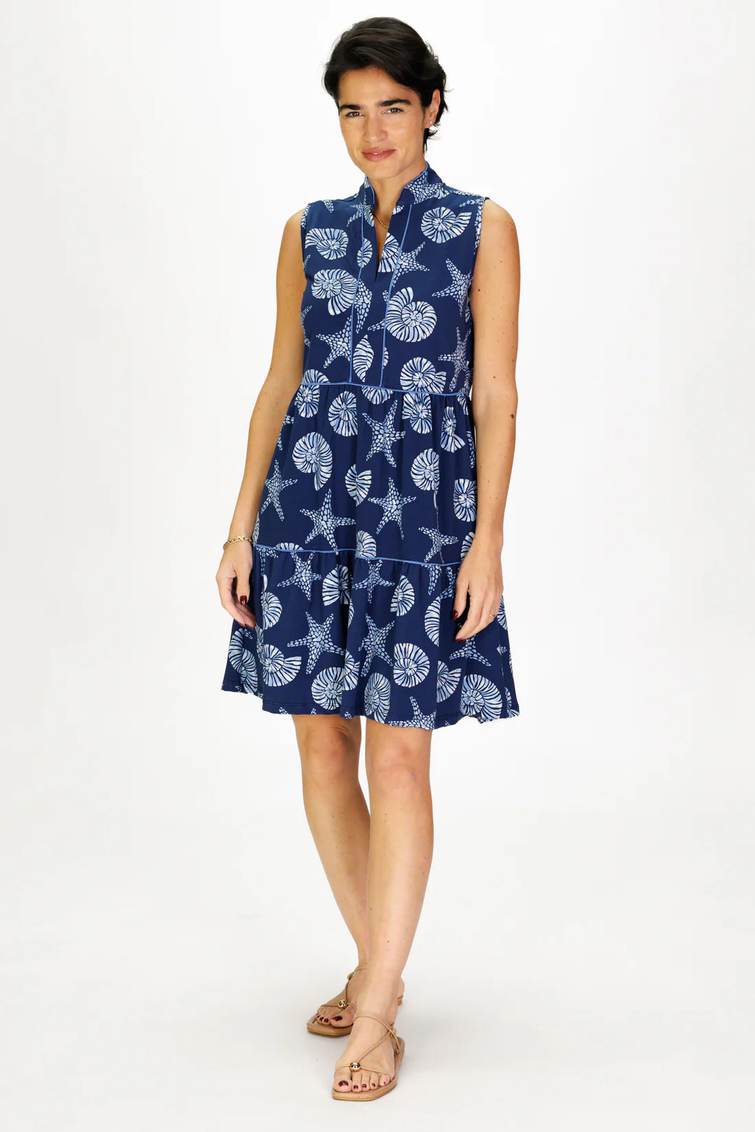 Robin Dress - Marine Mosaic