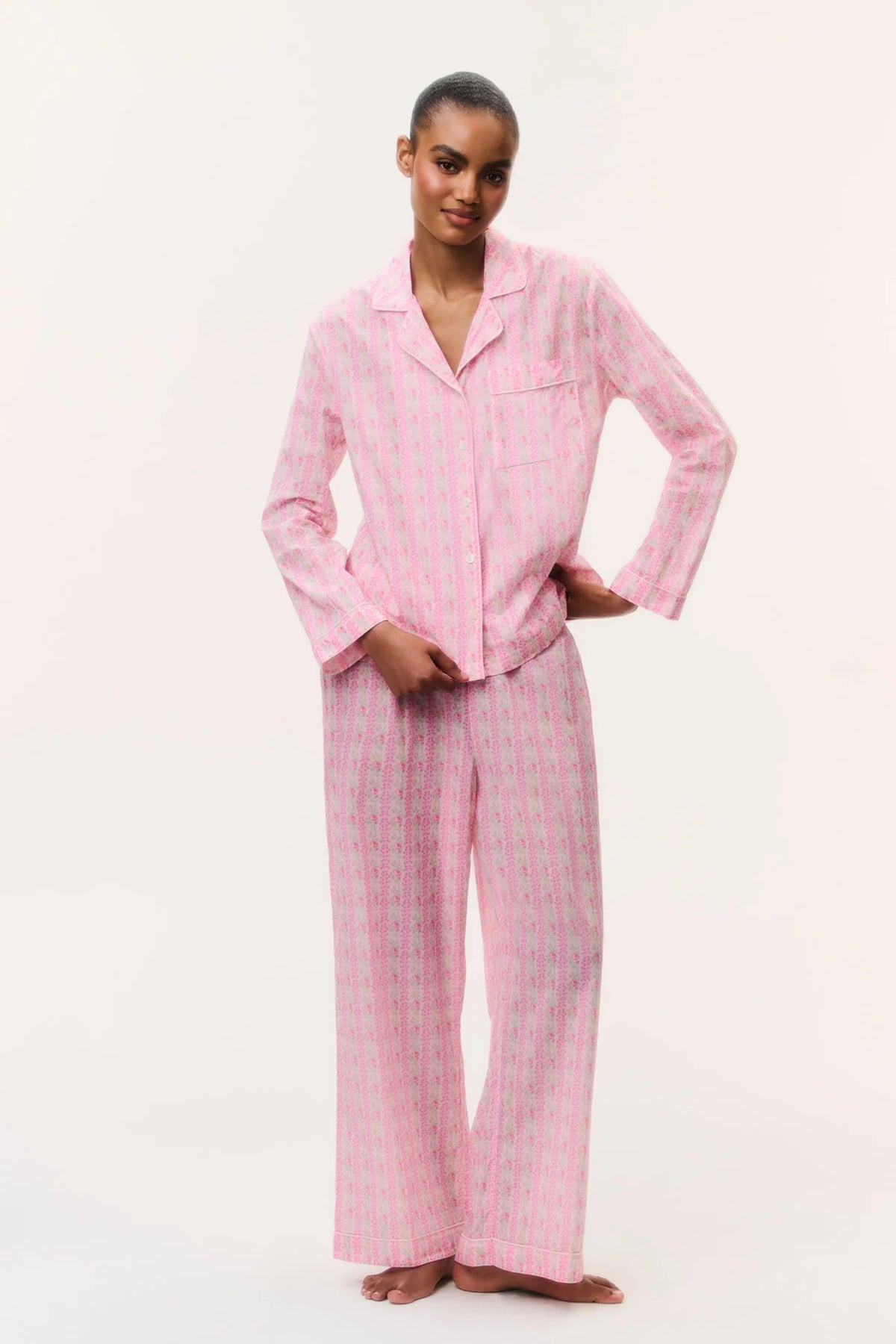 Sana PJ Set - Strawberry Macaroon