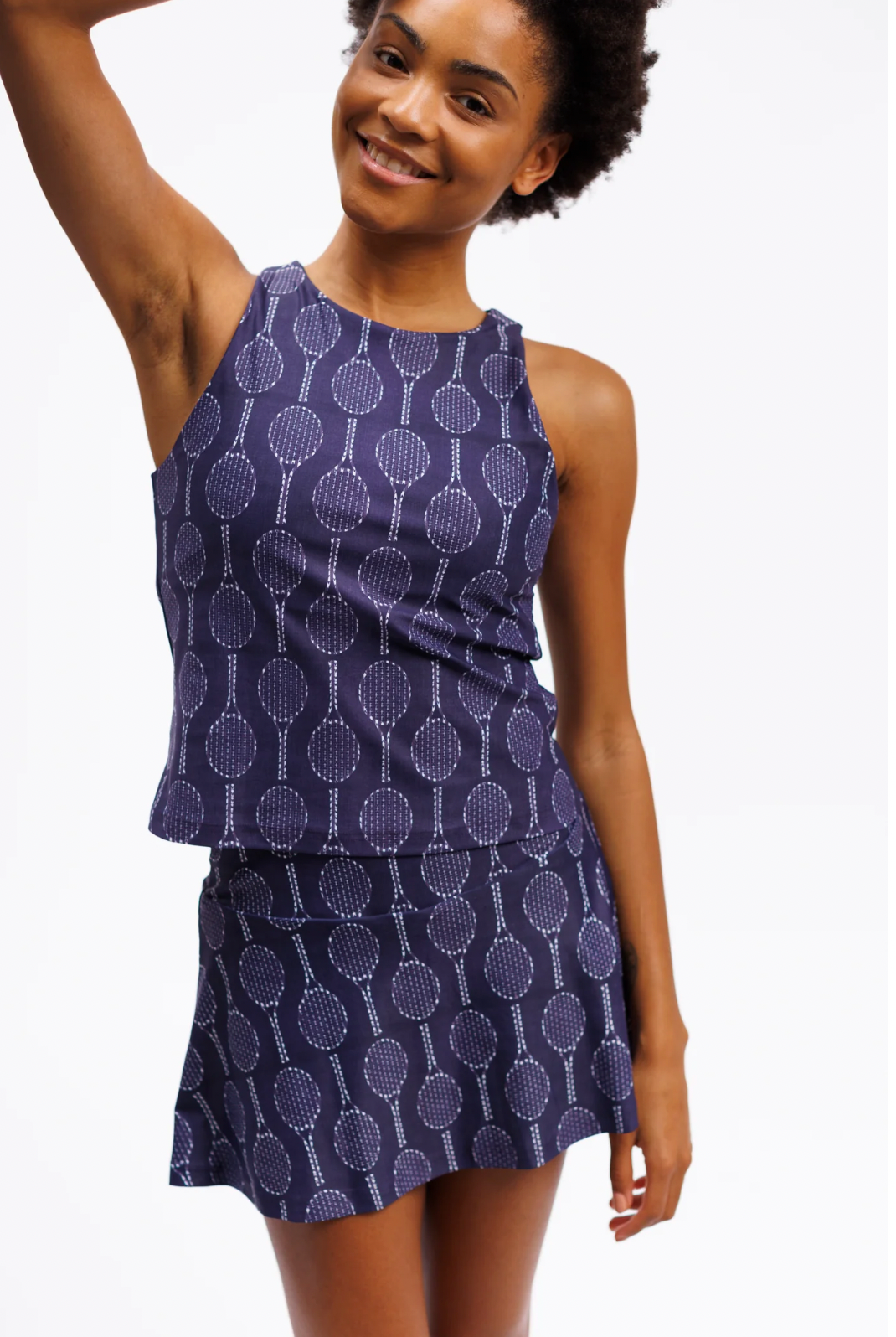 The Jessie Tank - Racket Club Navy