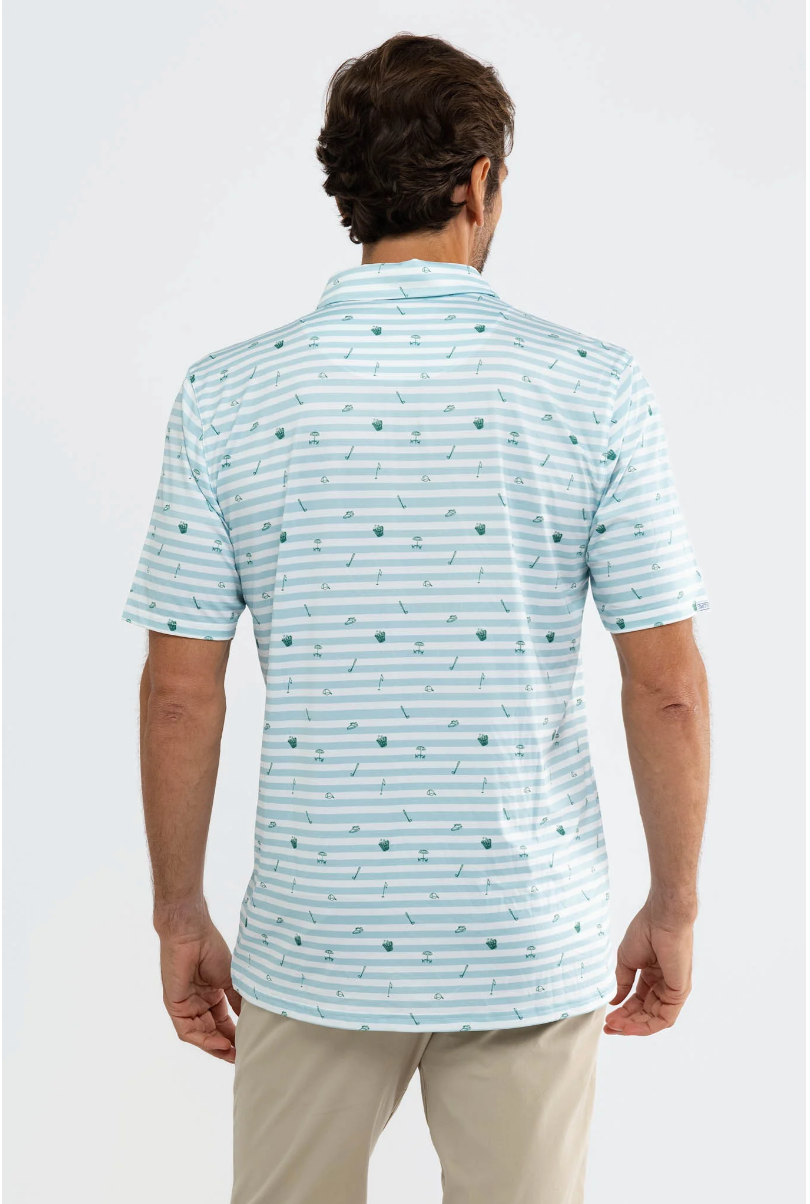 Harvey Polo - Golf Stuff Stripe