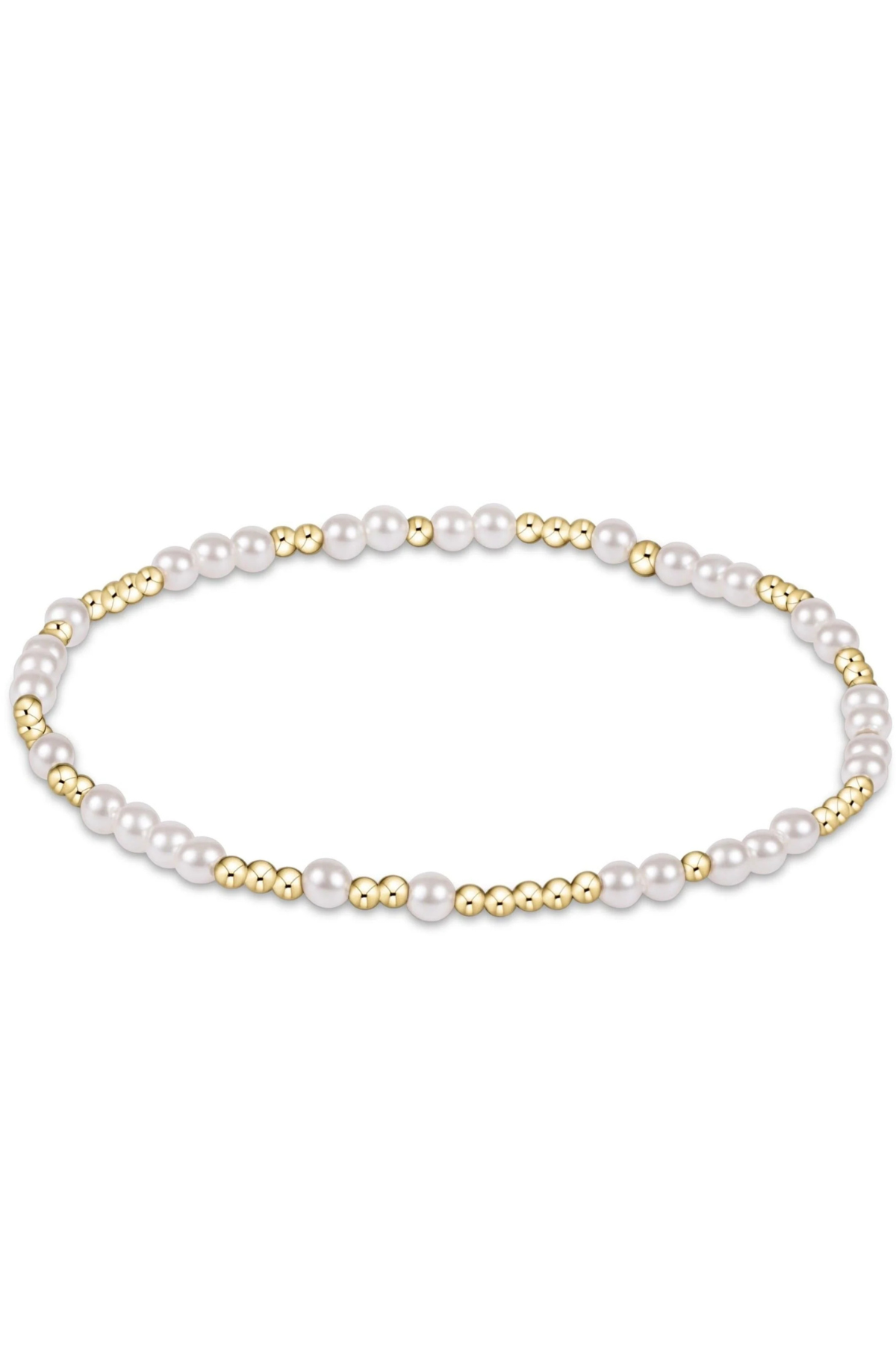 hope unwritten pearl 3mm bracelet