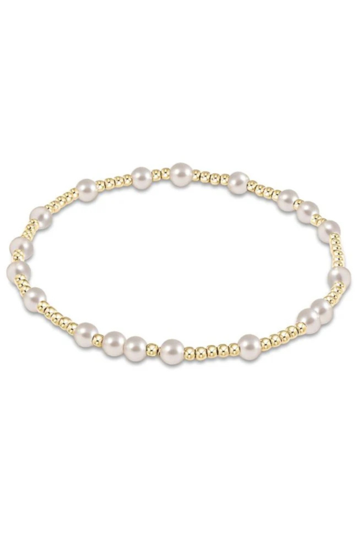 hope unwritten pearl 4mm bracelet