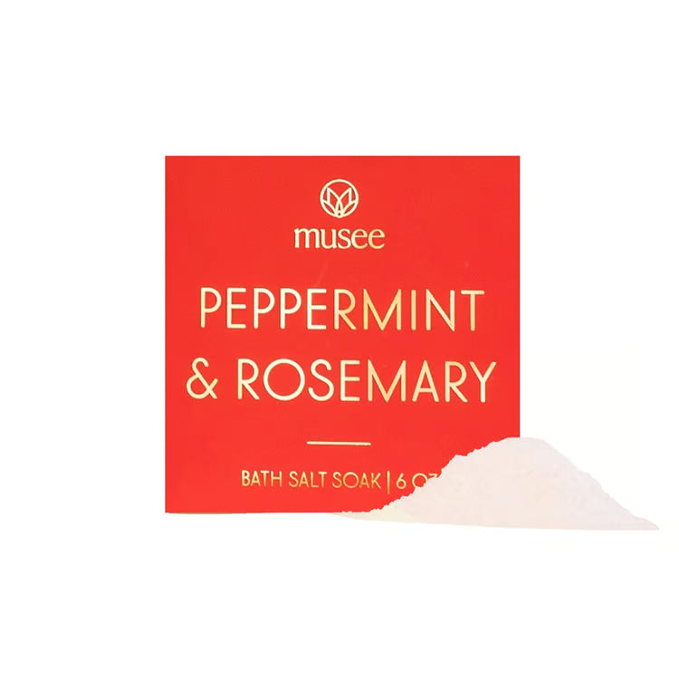 Peppermint & Rosemary Mini Salt Soak