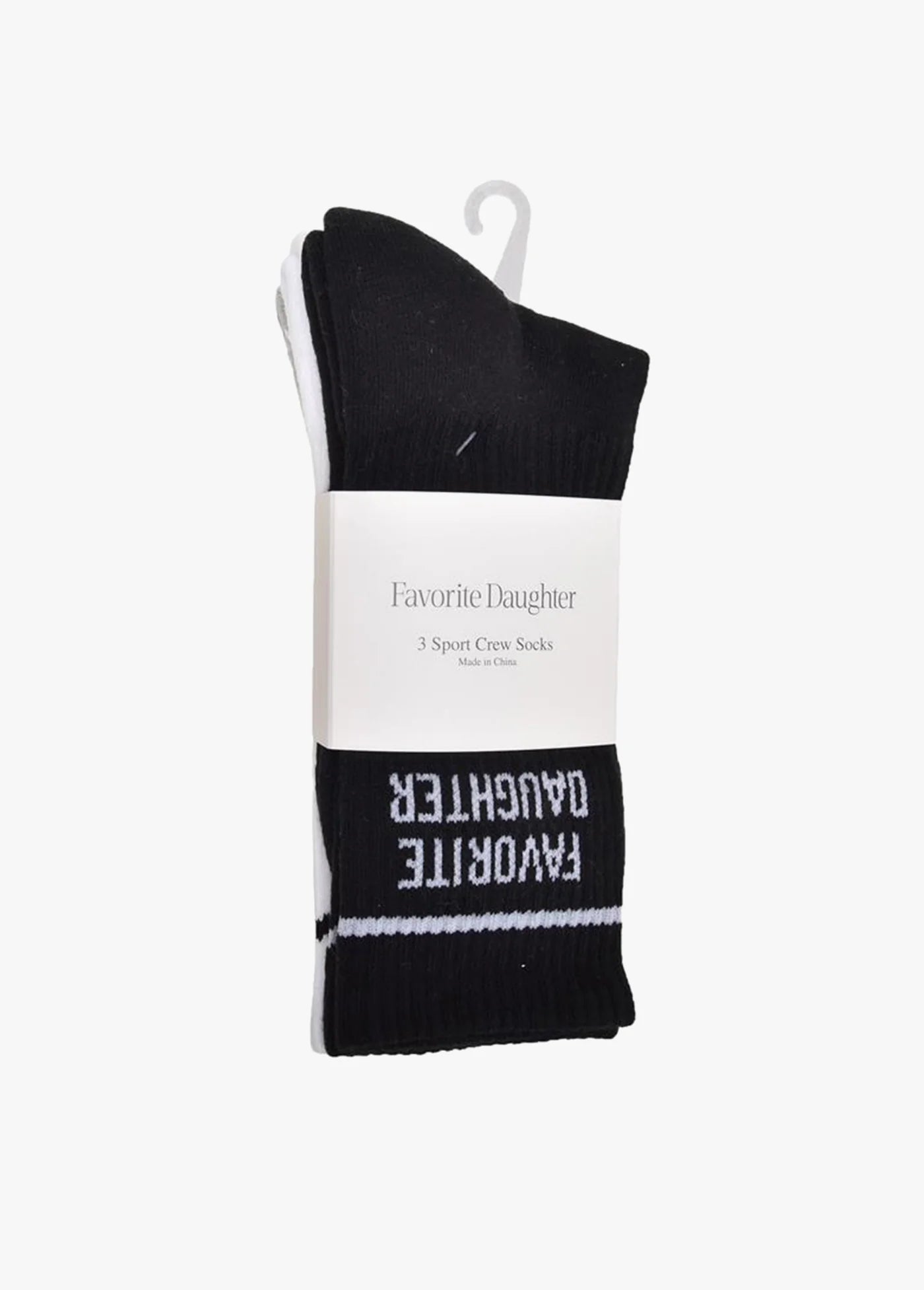 The Collegiate Sock Set - White/Gray/Black