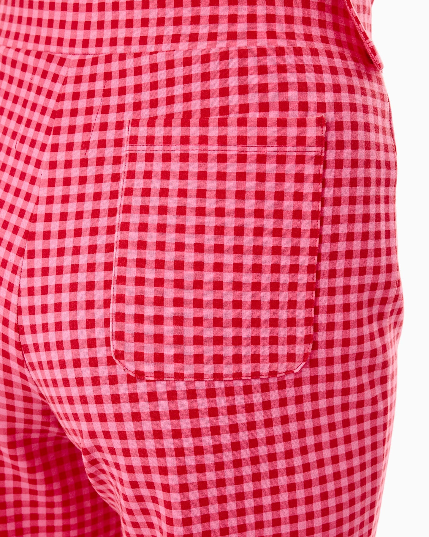 Ponte Waverly Pants - Rose Check