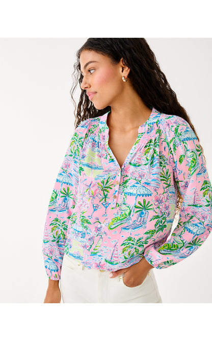 Elsa Top - Conch Shell Pink Sunny Dee