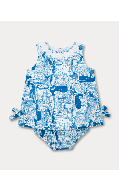 Baby Lilly Shift - Nassau Blue Thar She Blows
