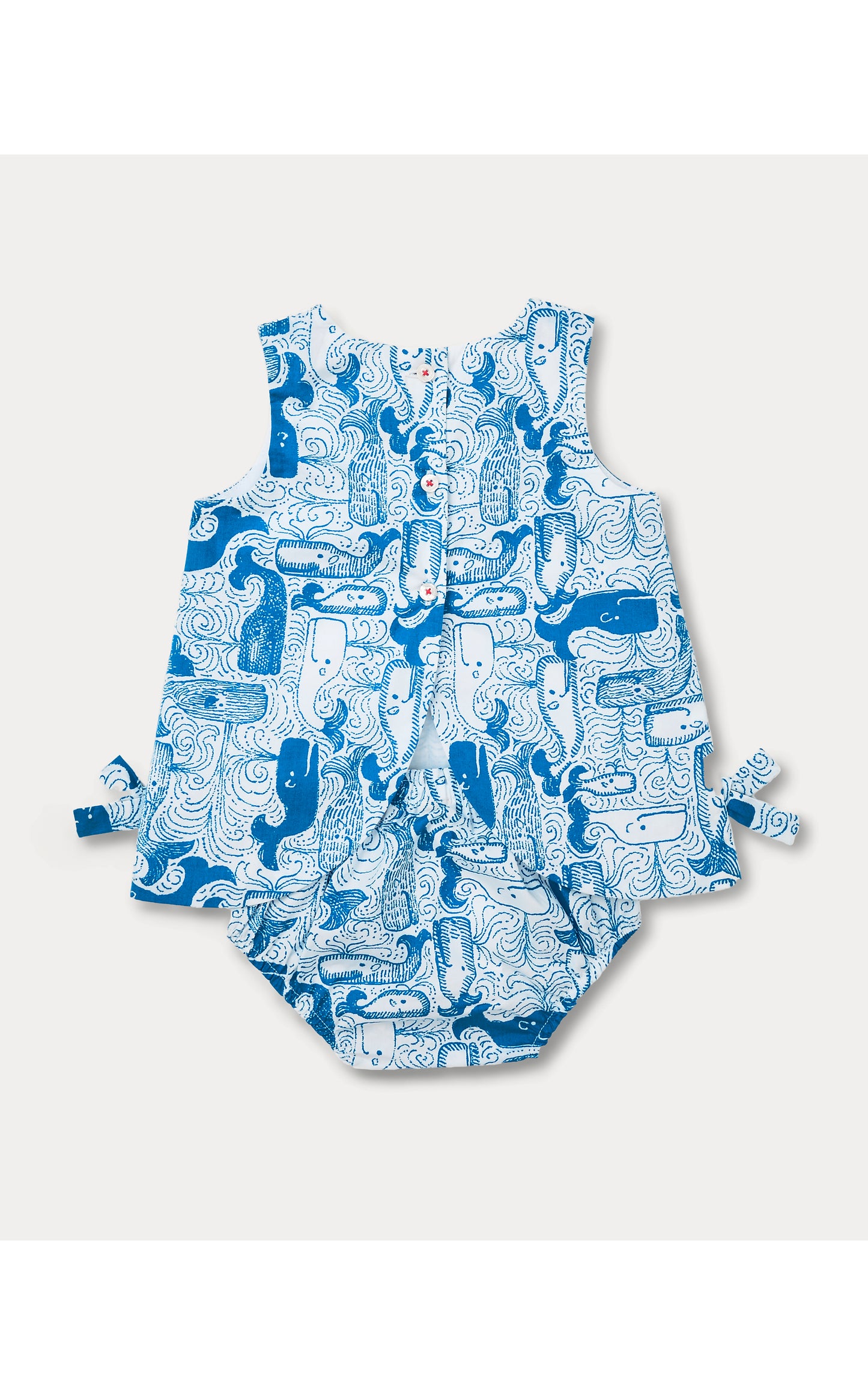 Baby Lilly Shift - Nassau Blue Thar She Blows