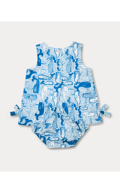 Baby Lilly Shift - Nassau Blue Thar She Blows