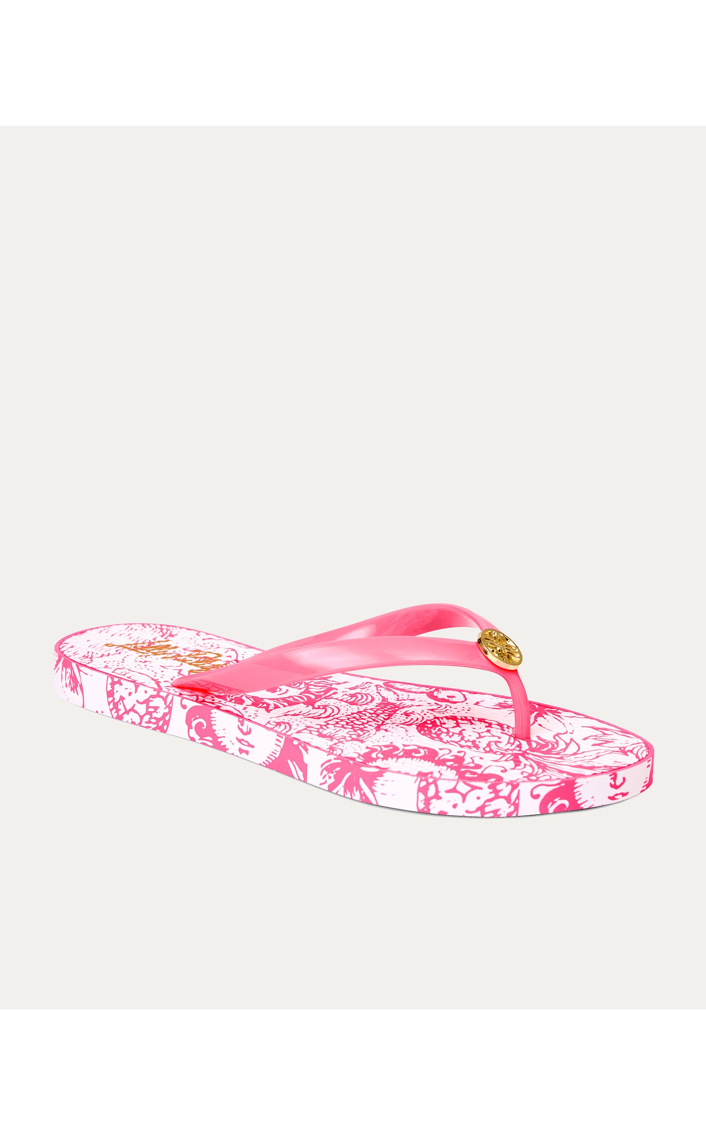 Pool Flip Flop - Cherry Blossom Pink Lil Fleur De Lilly Shoe