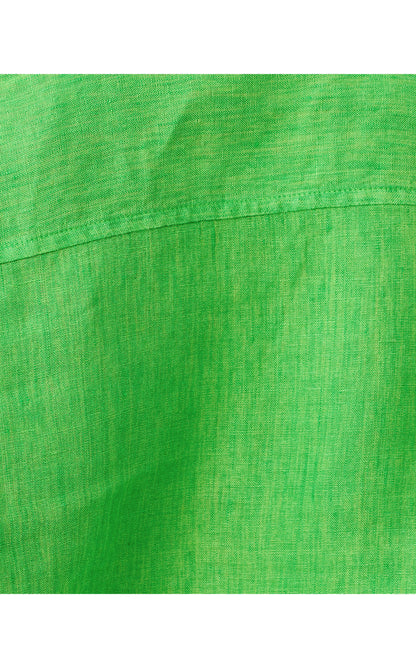 Sea View Button Down - Ivy Green X Chateau Green