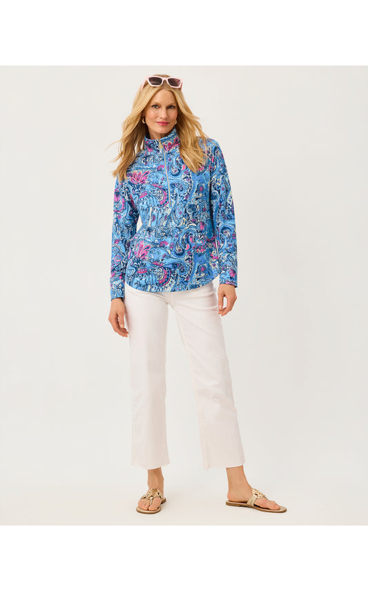 UPF50+ Skipper Popover - Multi Paisley Parade