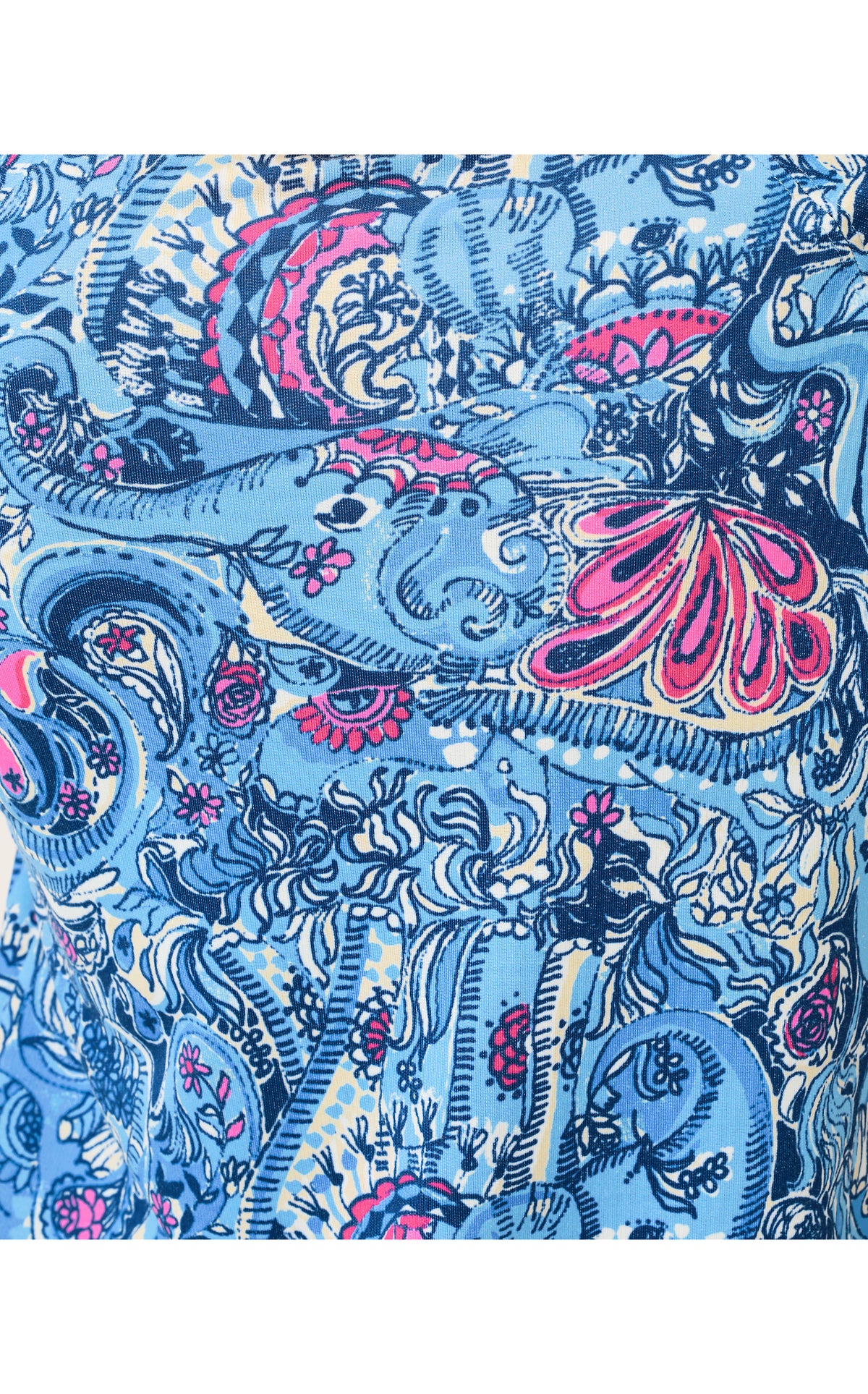 UPF50+ Skipper Popover - Multi Paisley Parade