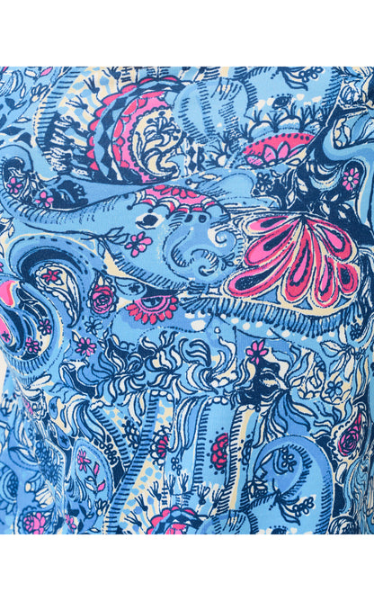 UPF50+ Skipper Popover - Multi Paisley Parade
