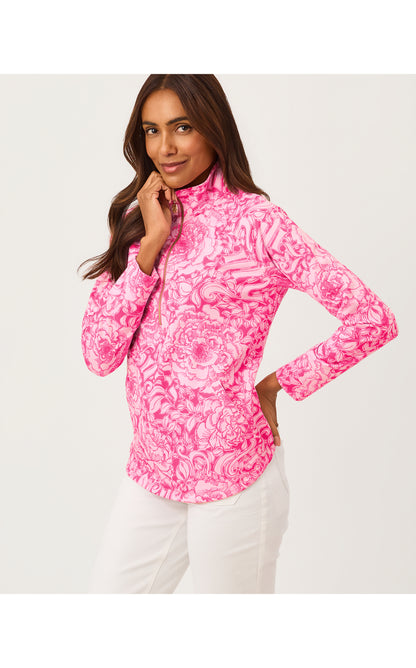 UPF50+ Skipper Popover - Pink Aster A Rose By Any Other Name
