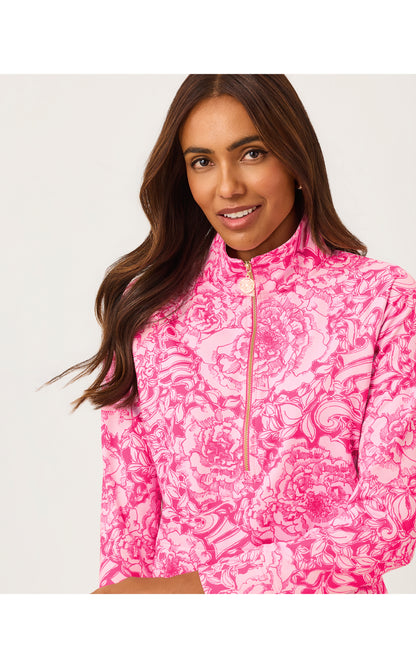 UPF50+ Skipper Popover - Pink Aster A Rose By Any Other Name