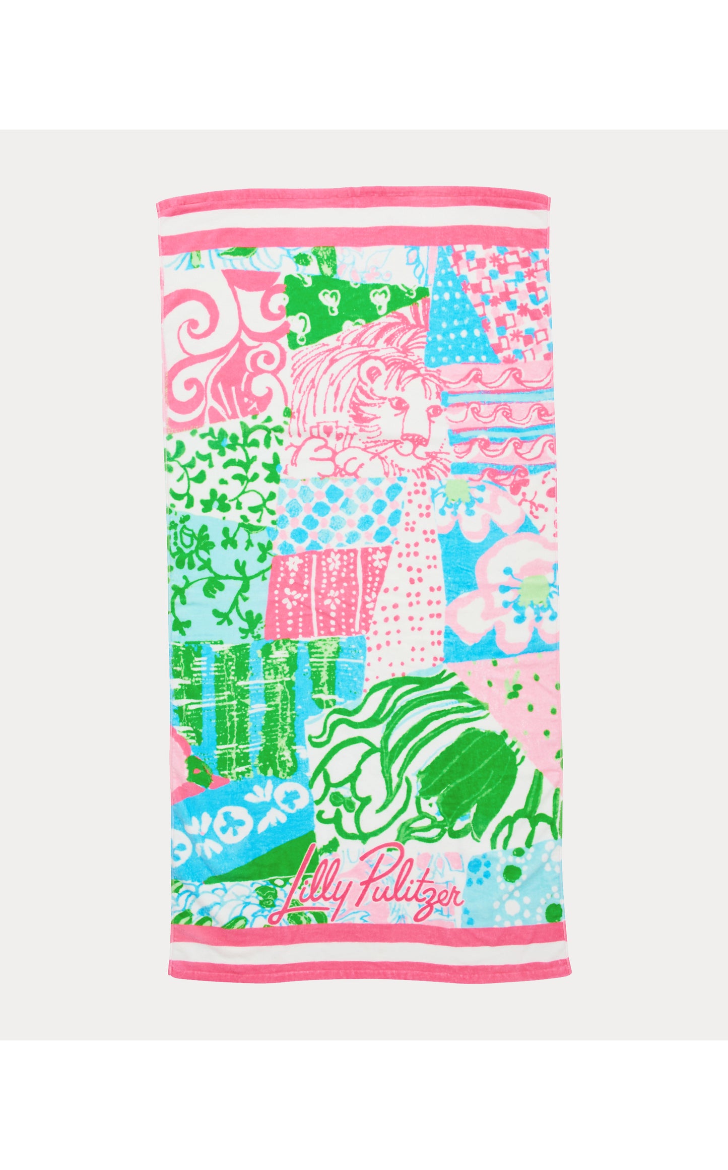 GWP Beach Towel - Crazy Quilt