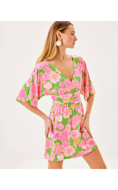 Parigi Knit Skort Romper - Seaside Garden