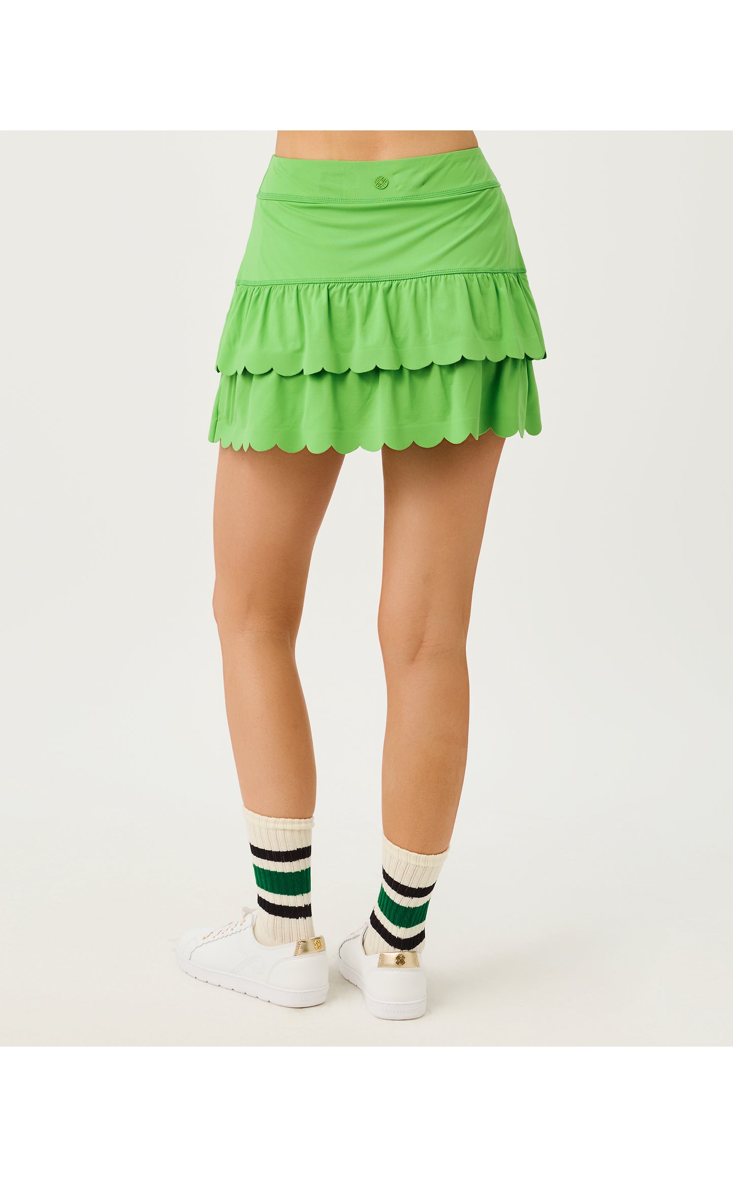UPF50+ Miesha Scallop Skort - Chateau Green