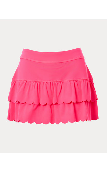 UPF50+ Miesha Scallop Skort - Lipstick Pink