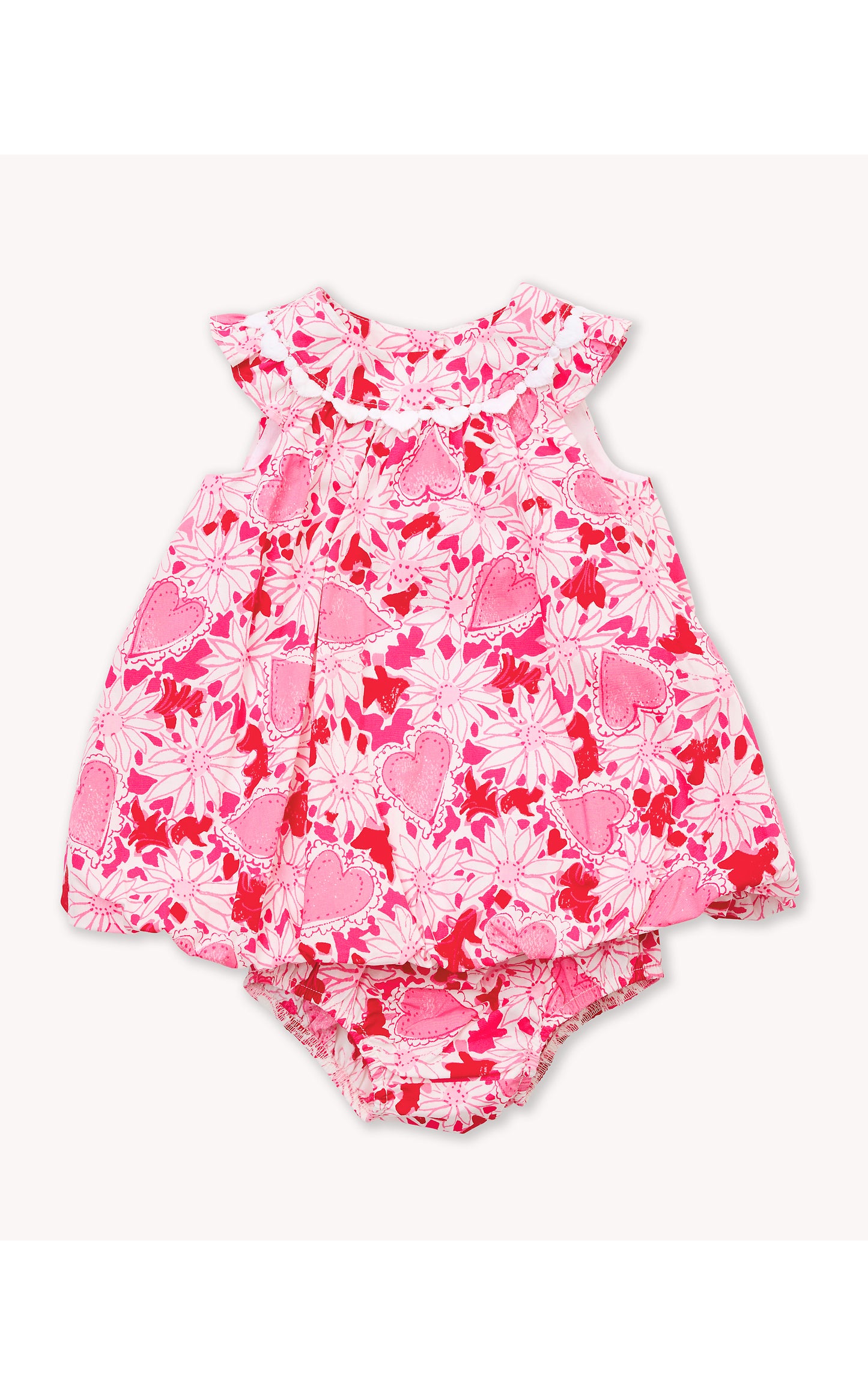 Baby Paloma Bubble Dress - Coconut Dear Heart