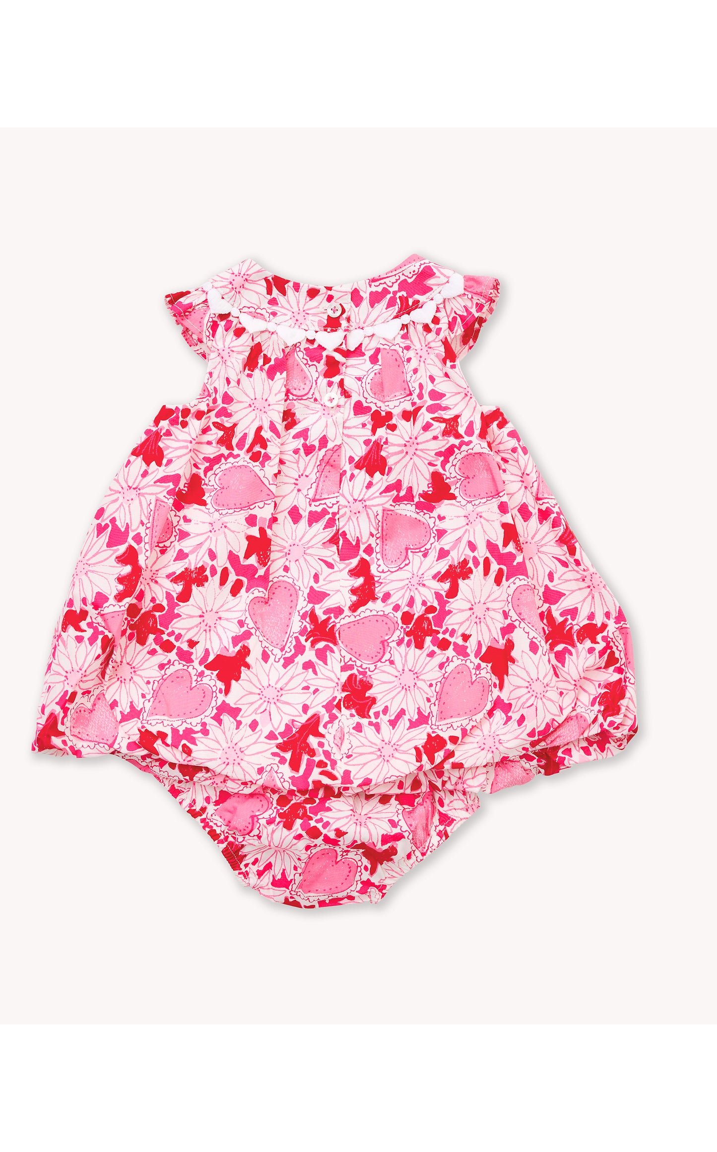 Baby Paloma Bubble Dress - Coconut Dear Heart
