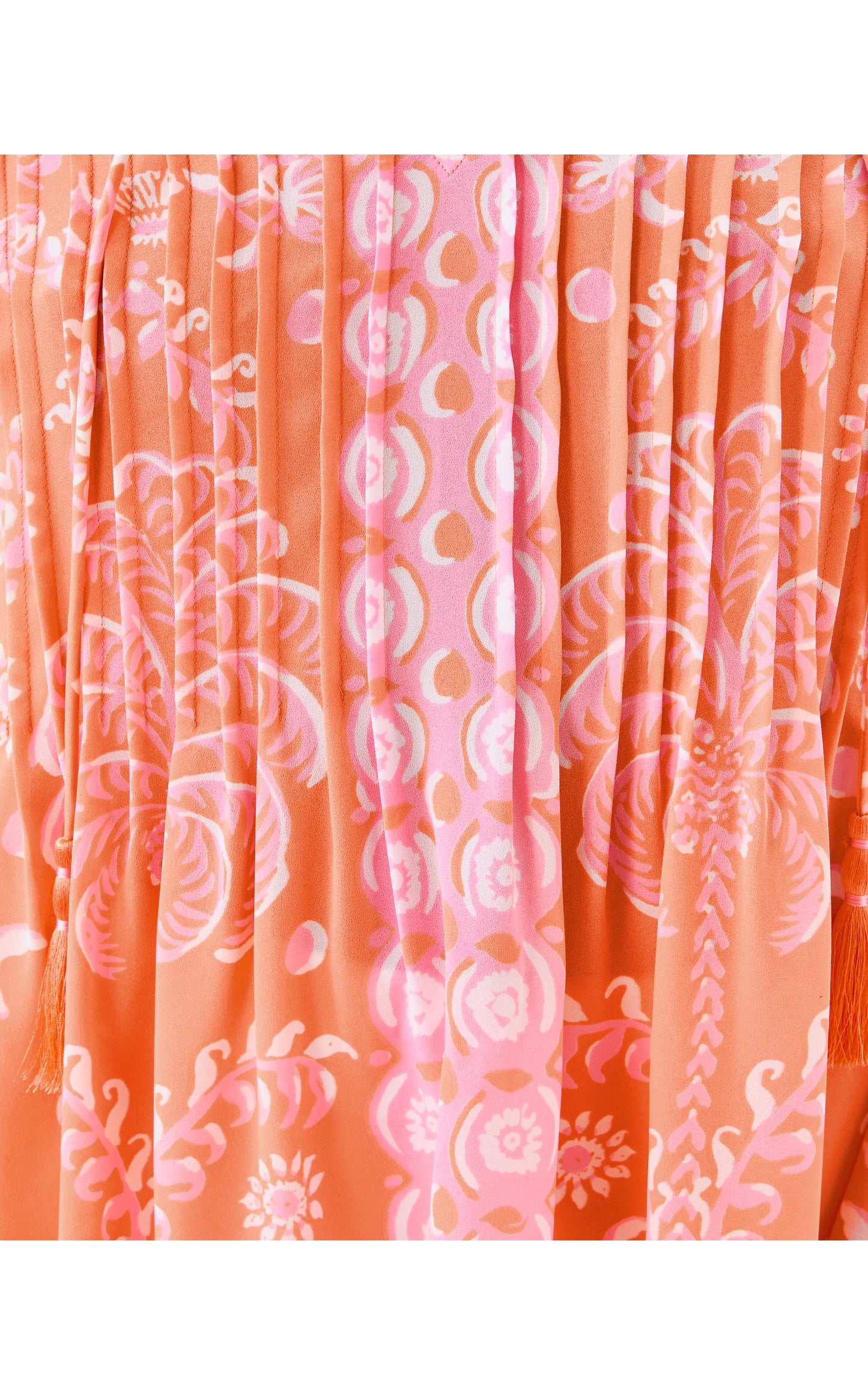 Marilina Long Sleeve Tunic - Breezy Palm